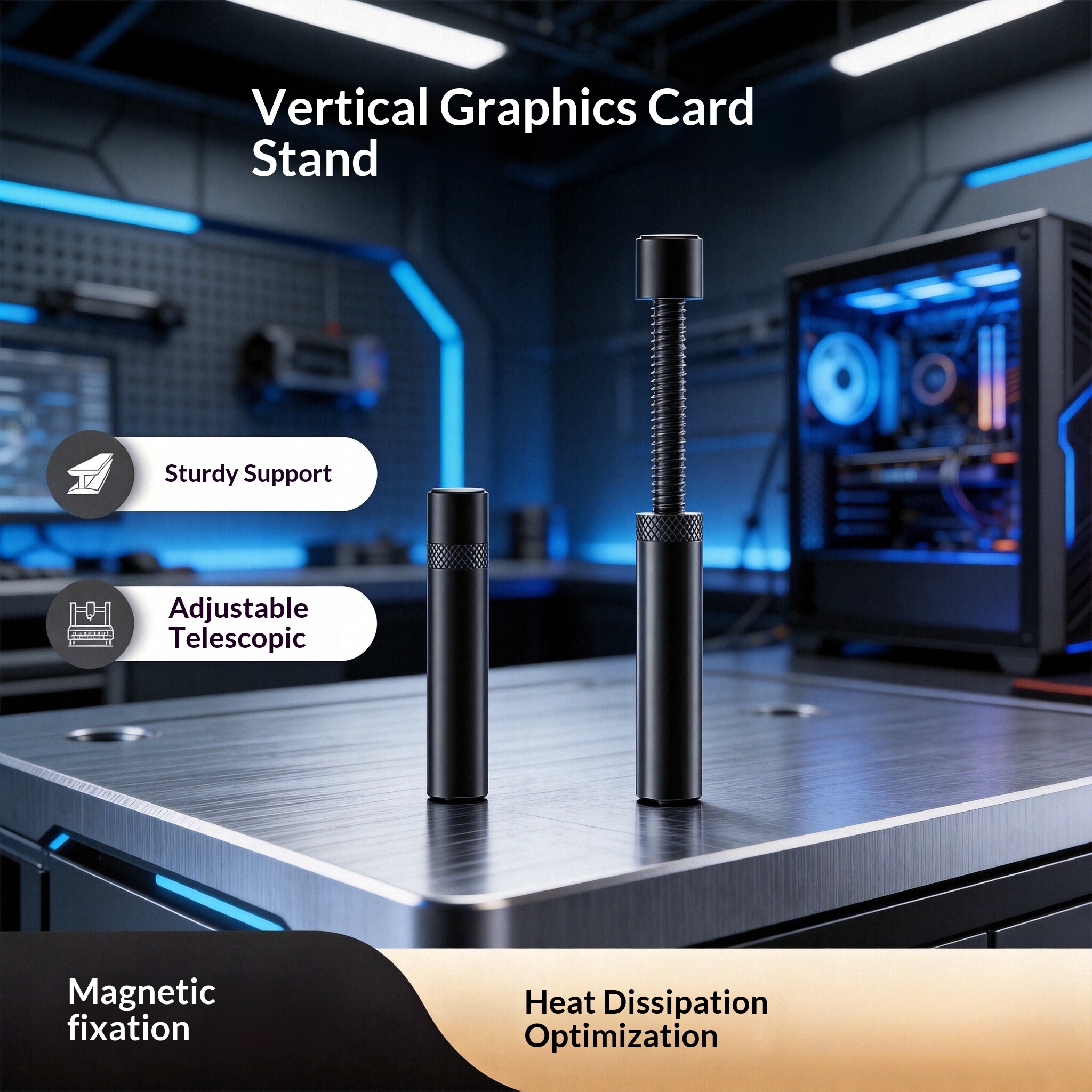 video GPU Holder Vertical Tele - Document Holder Stand avaliação e preço