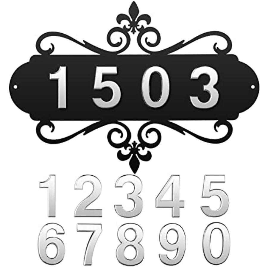House Address Plaques Metal Ad - Address Home Office avaliação e preço