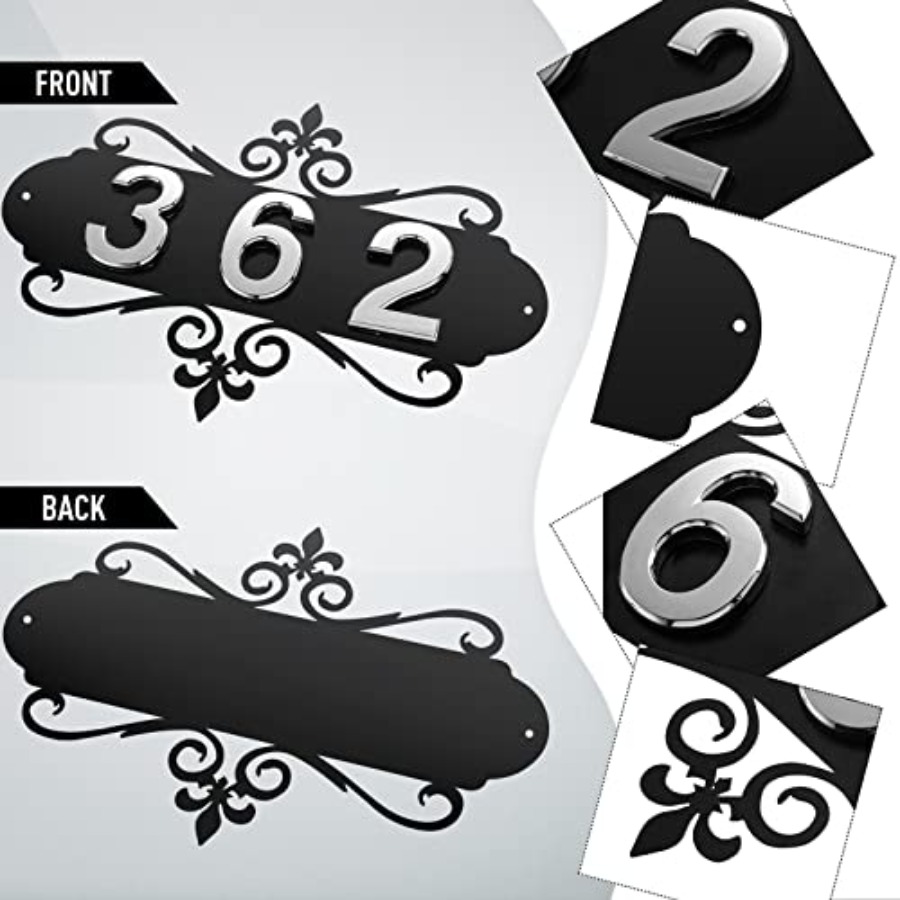 House Address Plaques Metal Ad - Address Home Office avaliação e preço