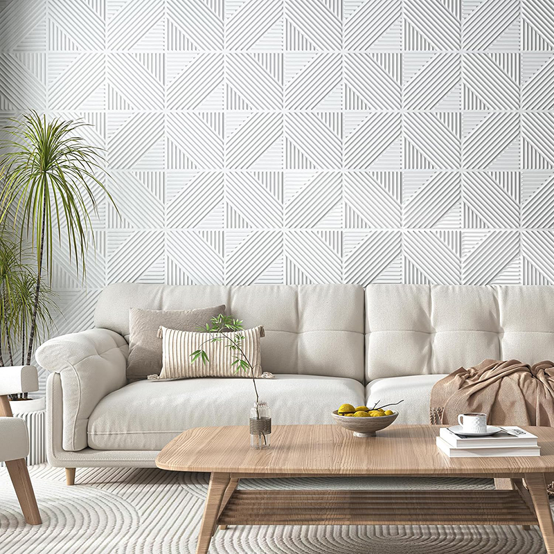 12 Pcs  3D Wall Panel 30x30cm  - Home Office Background avaliação e preço