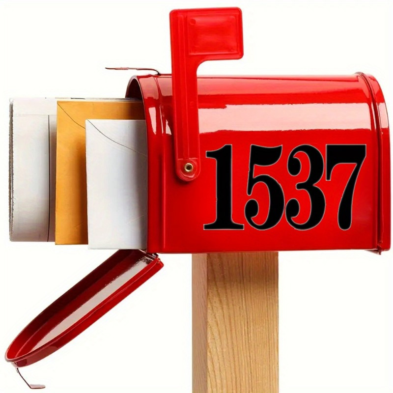 Digital stickers, mailbox stic - Address Home Office avaliação e preço