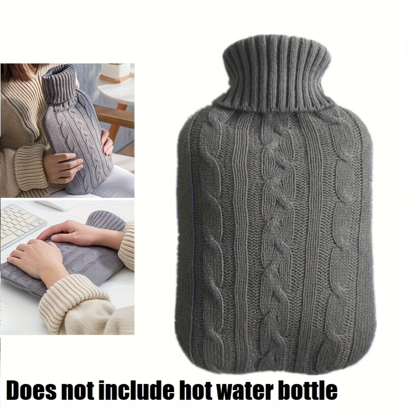 Gray Hot Water Bottle Cover -  - Home Office Cozy avaliação e preço