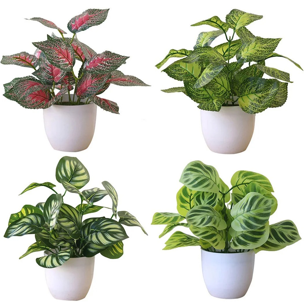 1PC Artificial Foliage Plant P - Home Office Word avaliação e preço
