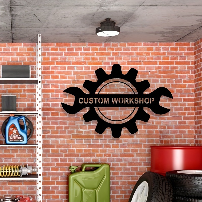 Custom Metal Address Decor wit - Address Home Office avaliação e preço