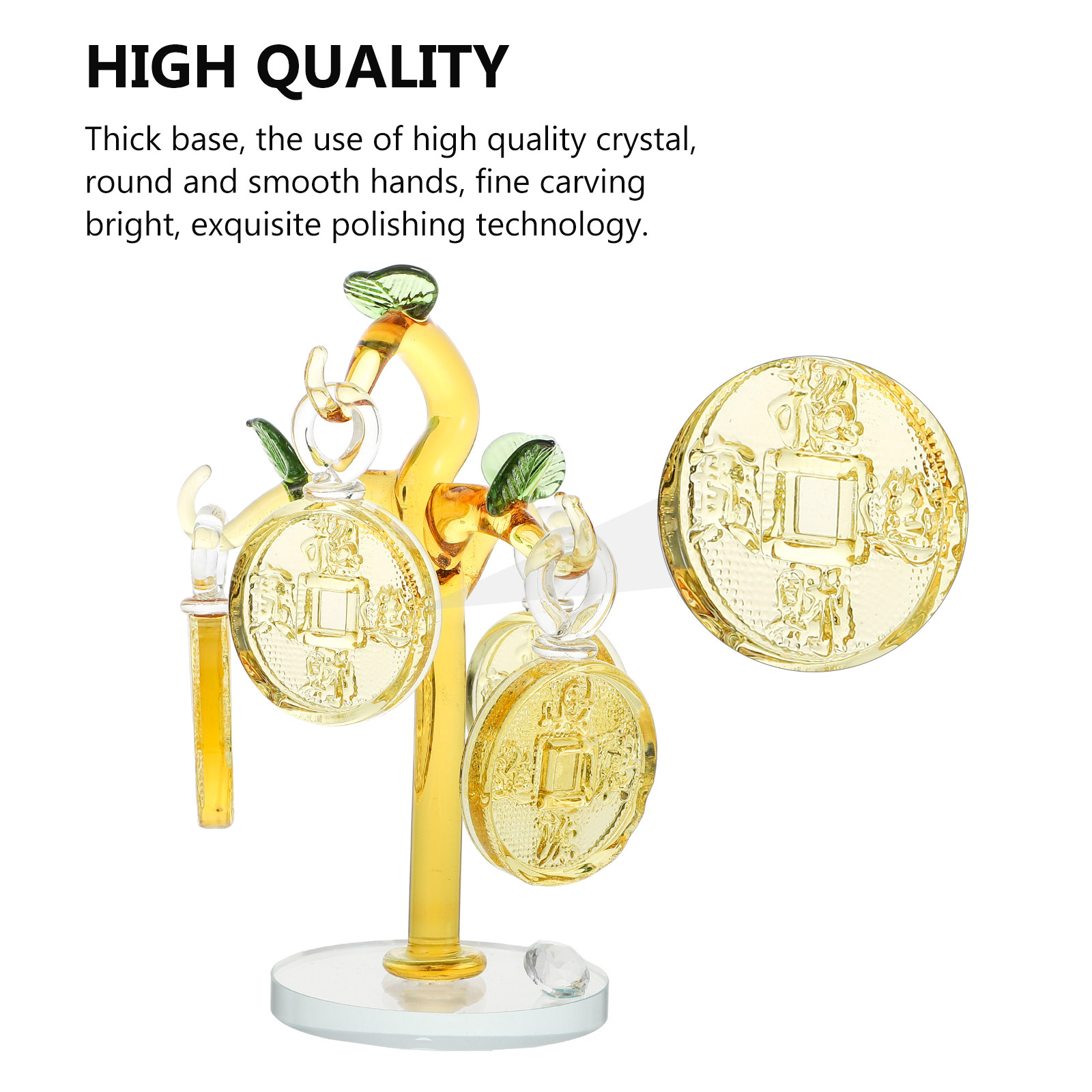 1Pcs Premium Citrine Fortune T - Home Office Feng Shui avaliação e preço
