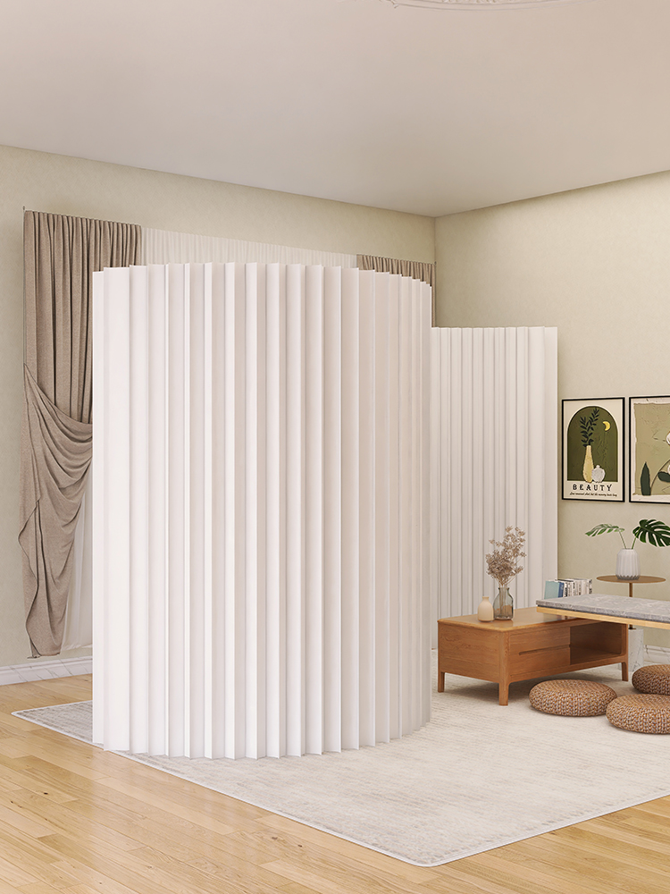 Folding Paper Screen Partition - Home Office Background avaliação e preço
