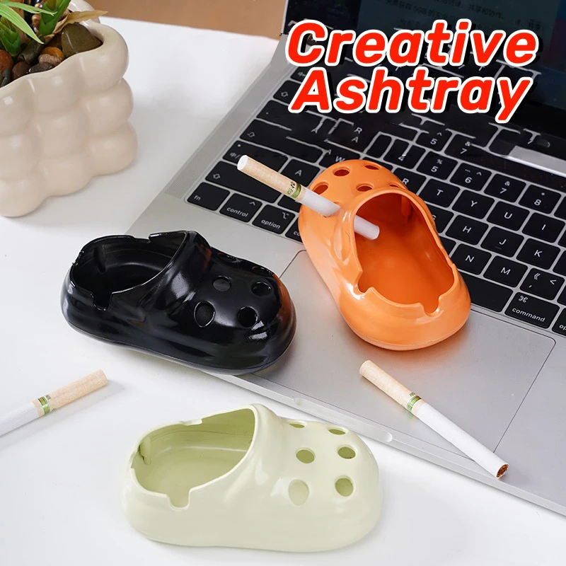 Creative Cute Hole Shoe Ashtra - Home Office With View avaliação e preço